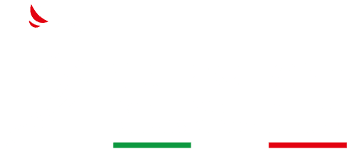 Logo Gruppo Legno con testo e bandiera italiana.